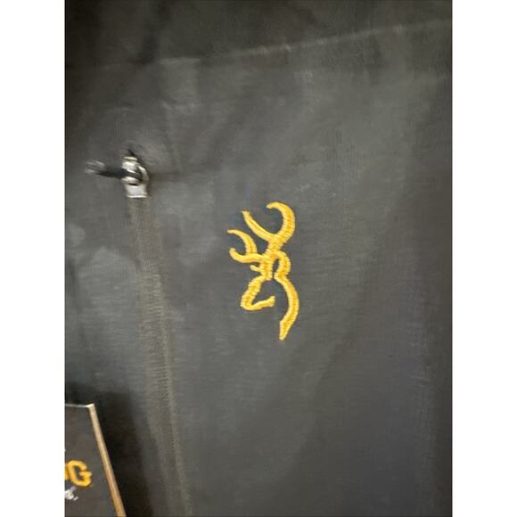 Browning Early Season 3/4 Zip Shirt - Carbon Gray - Large New With Tags - Picture 2 of 7